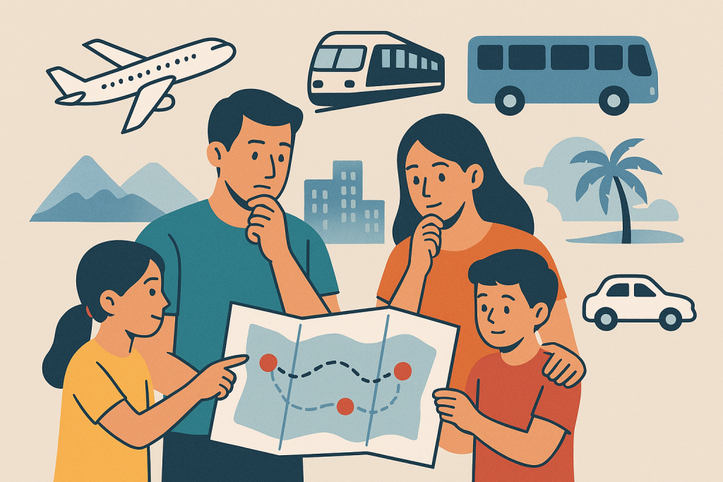 Planning a seamless multi-destination vacation