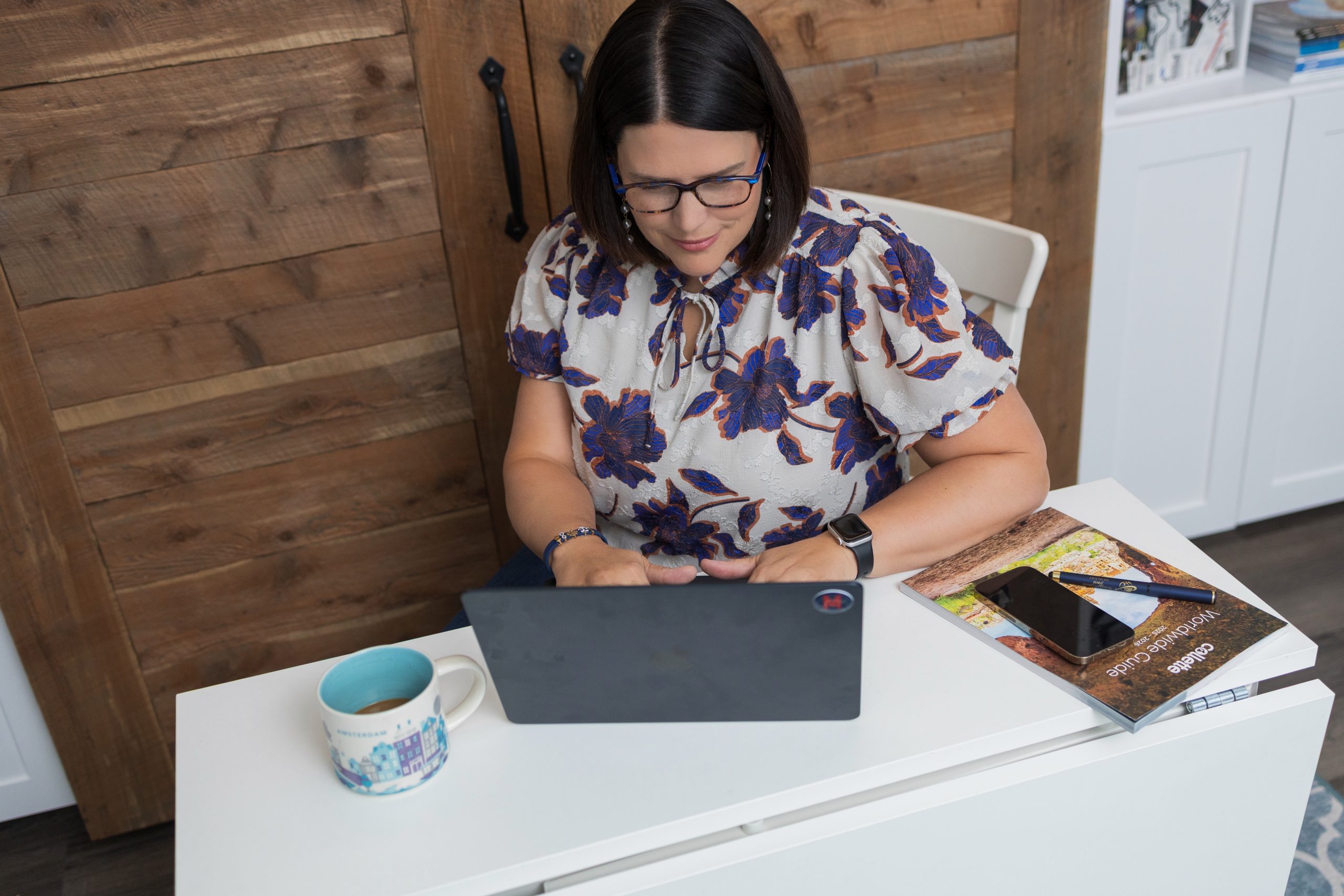 WonderCrafted Travel advisor helping clients plan a Europe trip