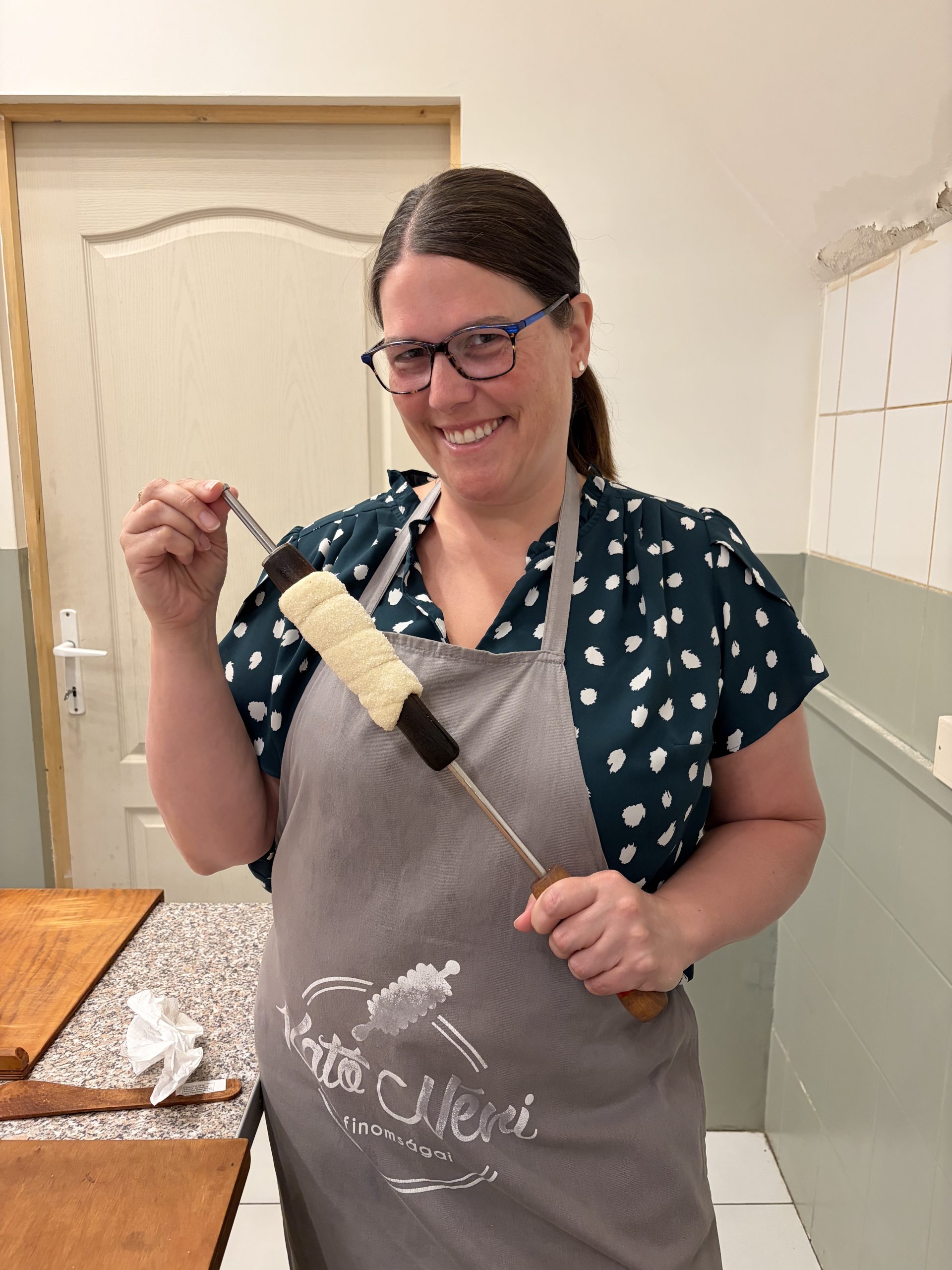 Chimney cake baking class in Budapest